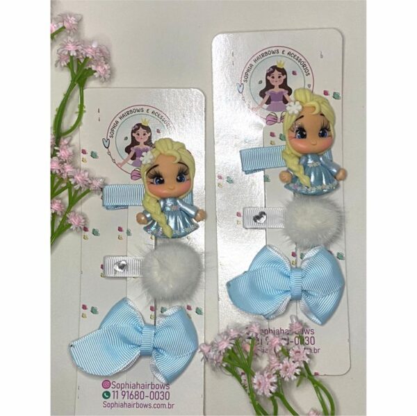 Kit Hair Clips Elsa Frozen - Image 2