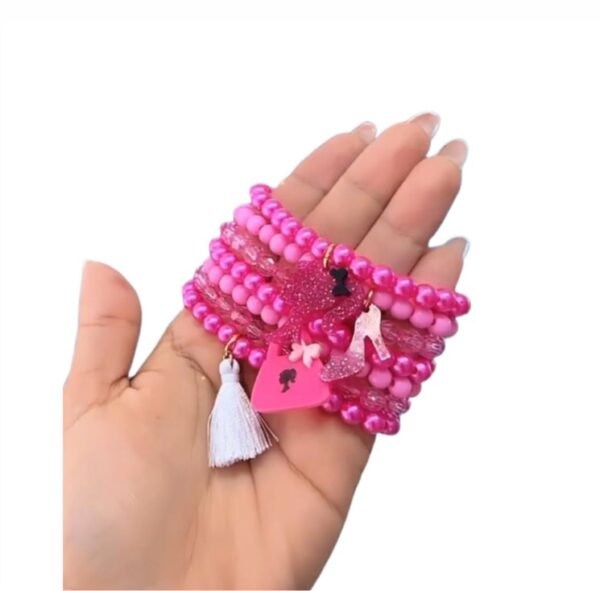 Kit Pulseiras Barbie